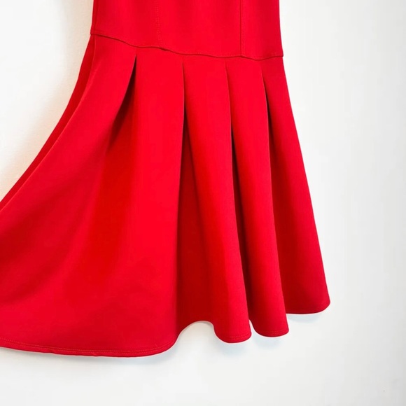 🧸 Abercrombie & Fitch red dress Sz. 13-14 but fits more like 9, 10 or 11 - Picture 3 of 5